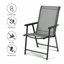 Chaise de jardin pliante en acier