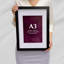 Black Gallery Wall Picture Frame - Frames Included: 3