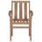 Teak Patio Chair with Cushions-1513582837