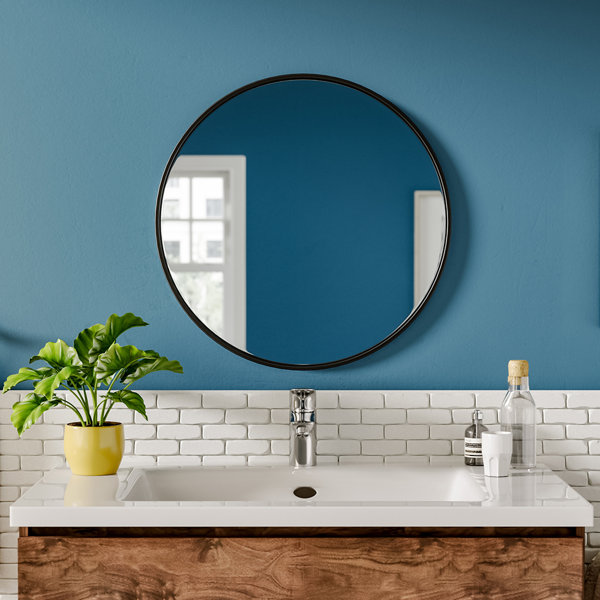 Round Mirror Circle Mirrors for Wall, Gold Bathroom Mirror for Wall Round  Mirrors for Bathroom Vanity, Wall Mounted Deep Set Aluminum Alloy Frame for  Bathroom, - China Home Decoration, Hotel Room Mirror