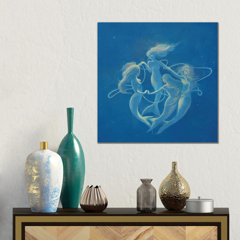 Amongst The Four Of Us by Varsam Kurnia - Gallery-Wrapped Canvas Giclée on Canvas, Wrapped Canvas