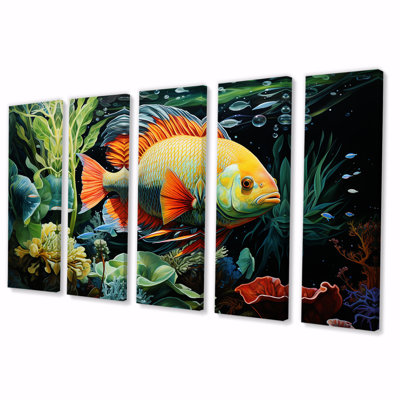 5 pièces d'art mural