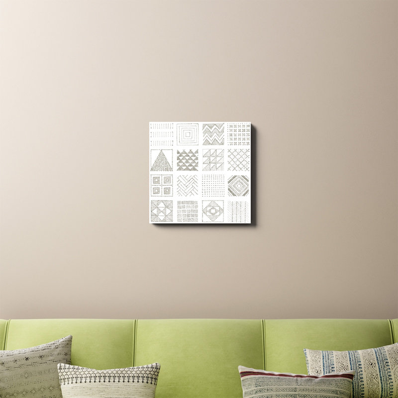 «Neutral Layouts II» par Vanna Lam, impression sur toile tendue, H 20 po x l 20 po