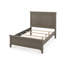 Ensemble de chambre avec lit à panneaux en bois 3 pièces Isiah-64152145