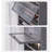 Bamboo Shoe Rack with Door and 9 Rows-1116287758