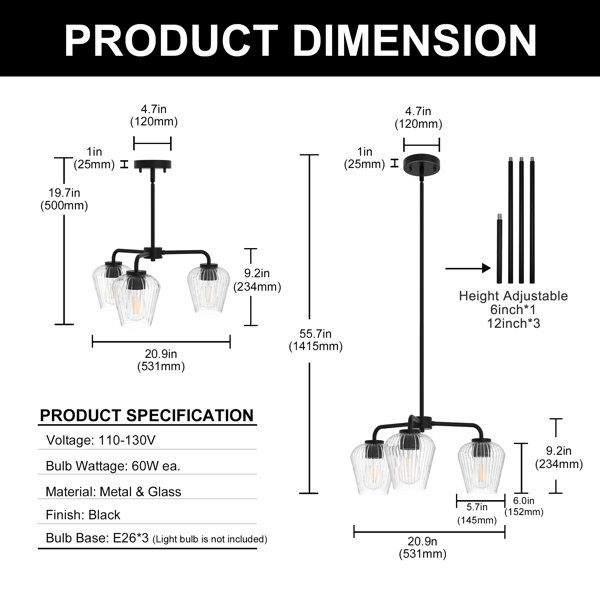 Dimensions du produit