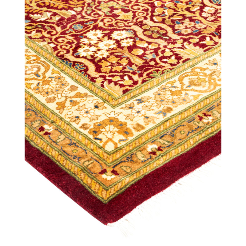 Classic One-of-a-Kind 2' 9" X 12' 2" Hand Knotted Area Rug