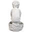 Statue Boy Holding Turtle Bird Bath