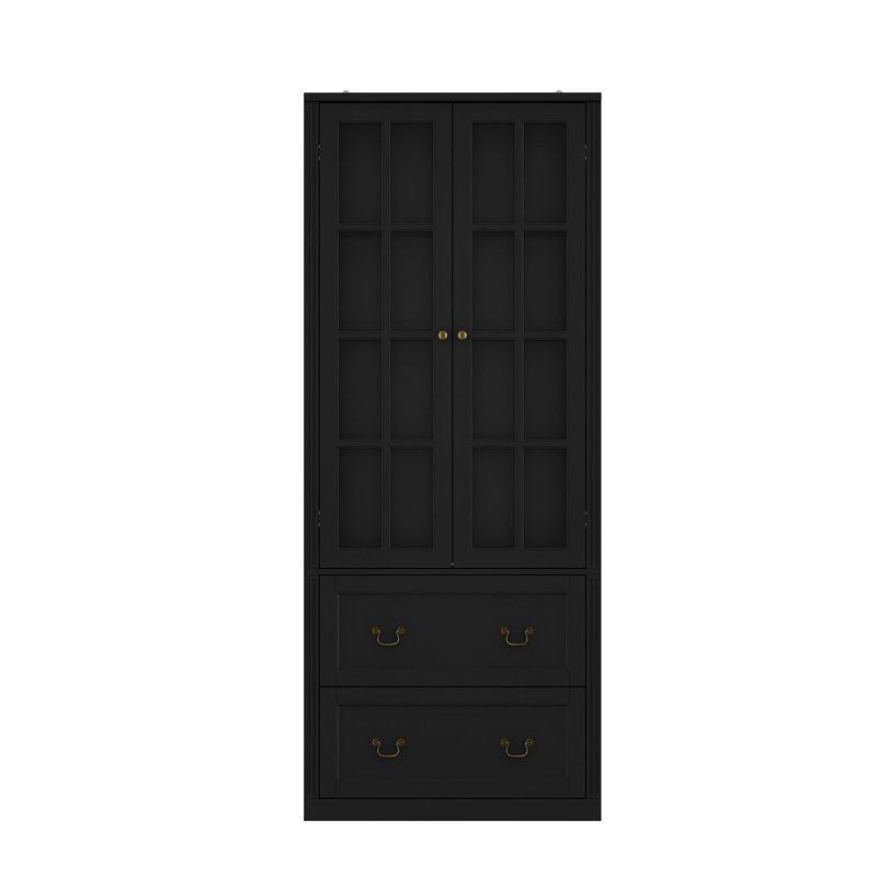 Ausencio Dining Cabinet, Black