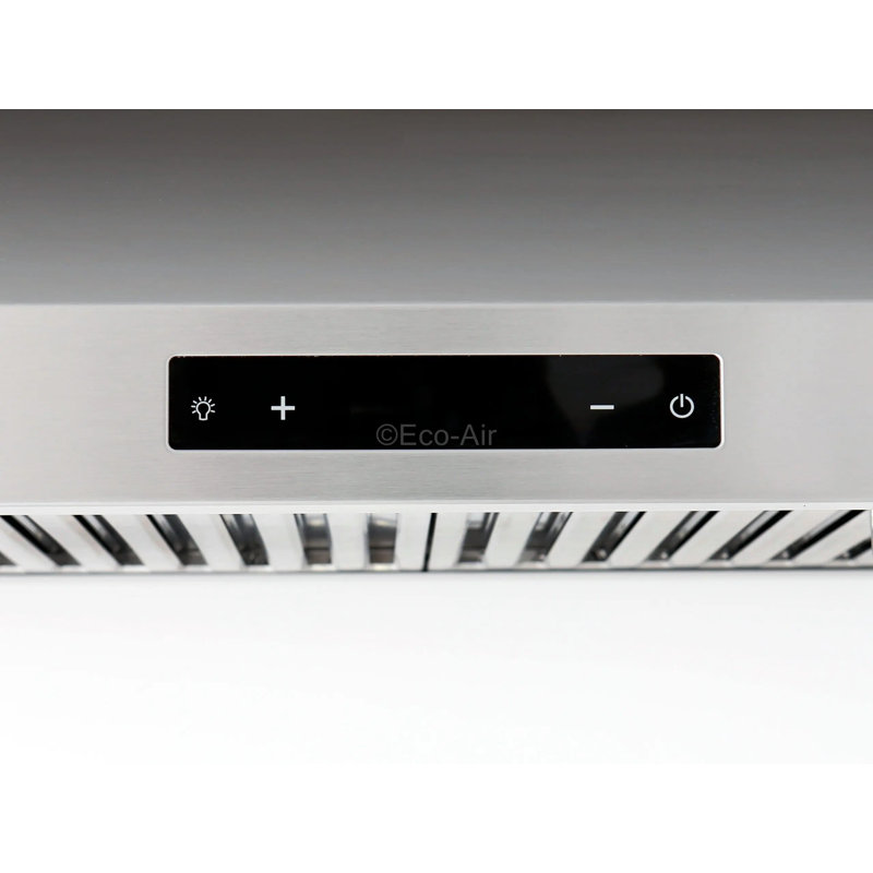 Hotte sous un meuble à conduit 29,75 "650 CFM en acier inoxydable