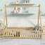 Lit de sol en forme de tente avec porte-118020002-118020005