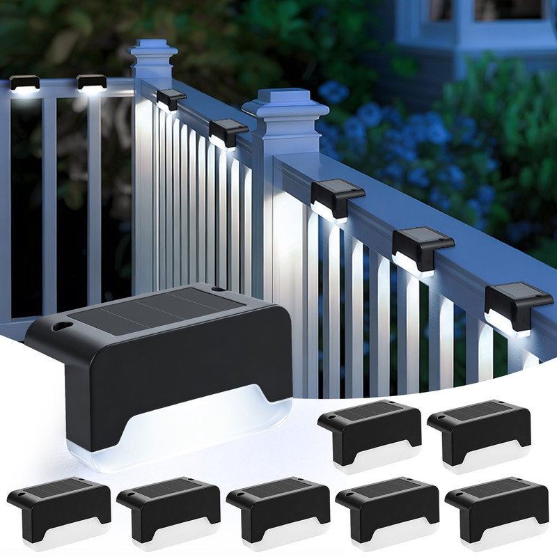 Plastic Solar Powered Step Light Pack