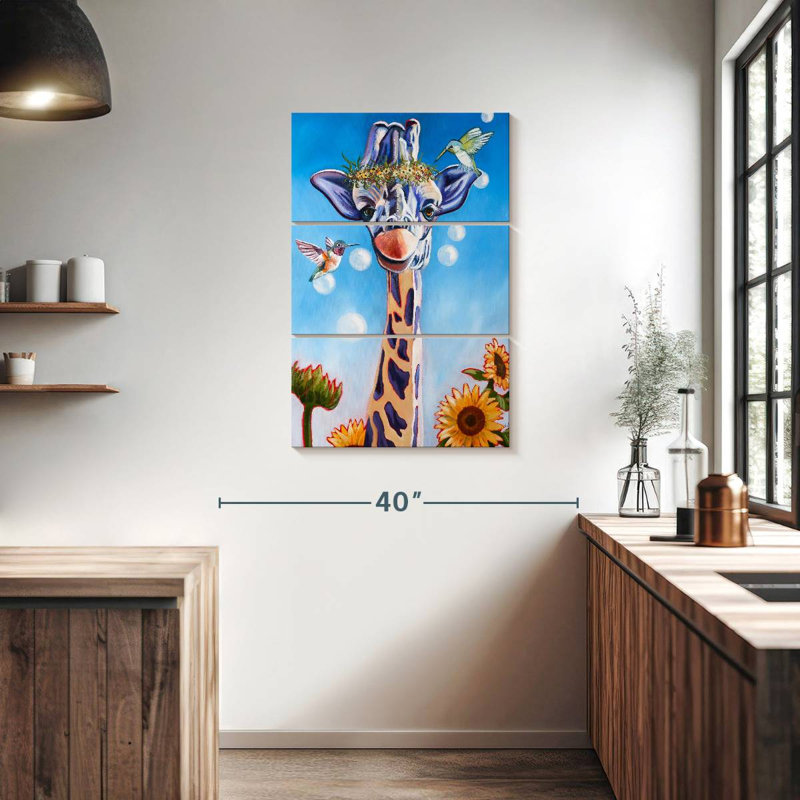 Brampt Friends In High Places, 38" H x 24" W