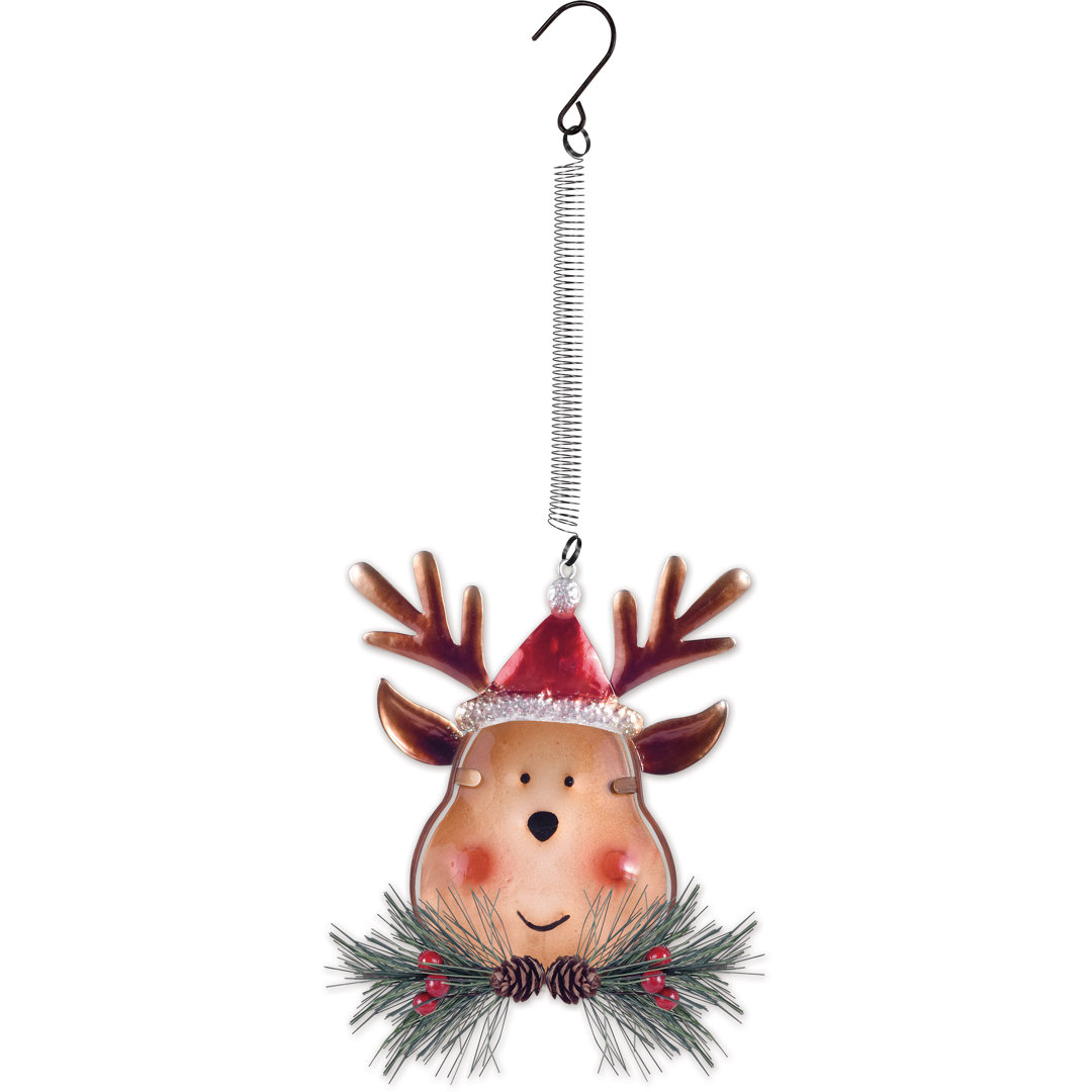 10'' Metal Animals Hanging Figurine Ornament (Set of 2) Sunset Vista Designs Co.