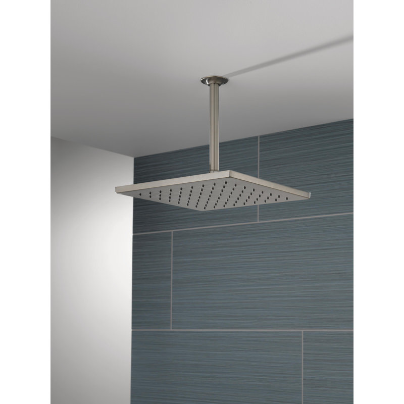 RAINCAN SINGLE-SETTING 12" METAL, Lumicoat Stainless
