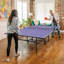 Ensemble de tennis de table pliable avec surface imperméable pour adultes / adolescents, 2 raquettes et 3 balles pour l'intérieur / l'extérieur