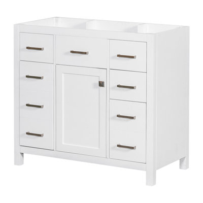 Carolene 35.4'' Single Bathroom Vanity Base Only