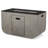 Aprell Rectangle Concrete Propane Smokeless Fire Pit Table with Hidden Fuel Tank