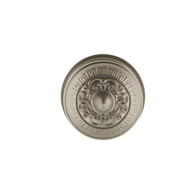 Classic Rosette with Egg & Dart Door Knob