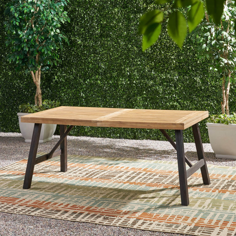 Table basse d'extérieur, Naturel