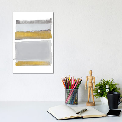 World Of Golden Gray by Lanie Loreth - Wrapped Canvas Gallery-Wrapped Canvas Giclée