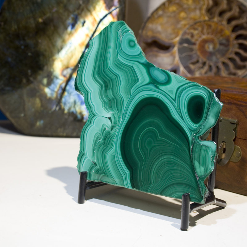 Congolese Malachite Plate