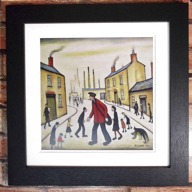 Lowry - Single Picture Frame Print on Giclée