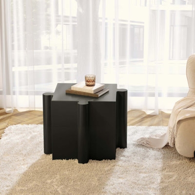 Table d'appoint casse-tête, table modulaire à bord convexe MGO