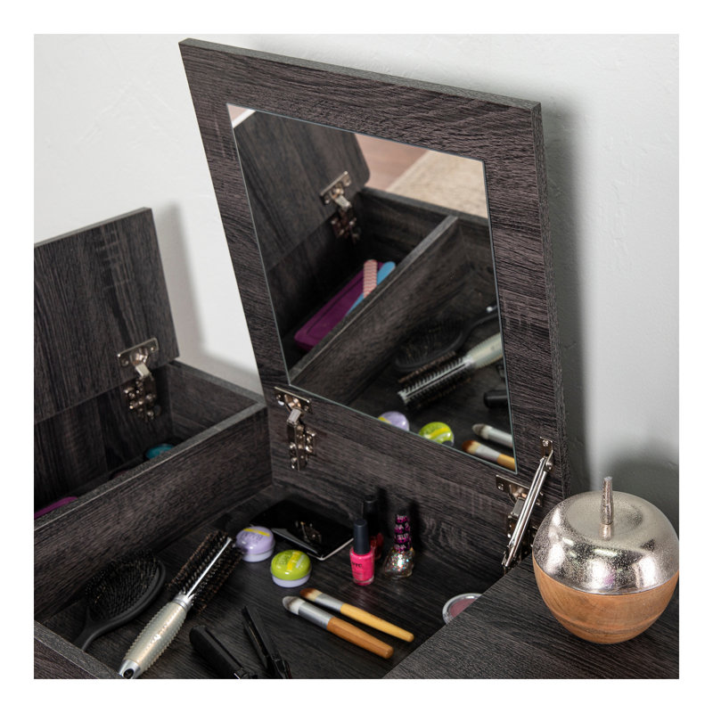 Coiffeuse avec miroir Harzen