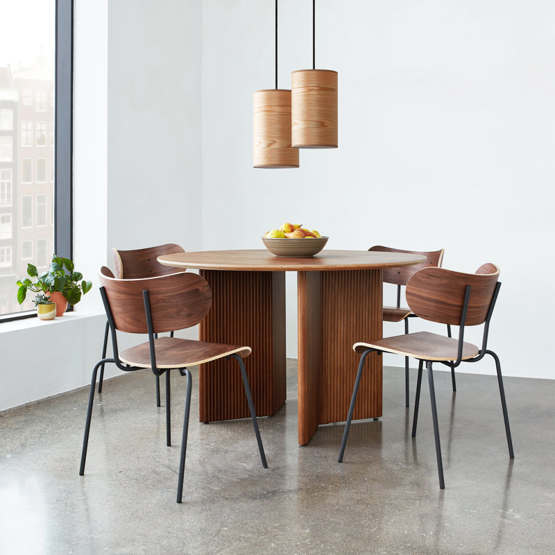 Atwell Dining Table Round Walnut _x000D_