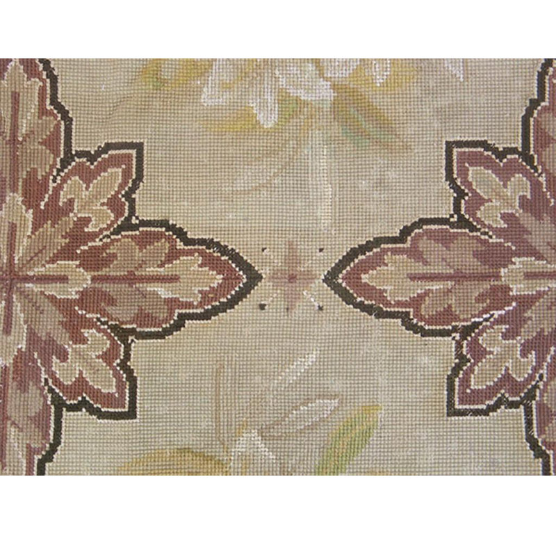 Tapis ivoire antique en soie 18 pi 4 po x 12 pi 4 po 4Star