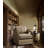 Stone Ridge Marble Round Side Table Light