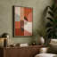 Shapes in Harmony Mid-Century - Wrapped Canvas-250993844-250993842