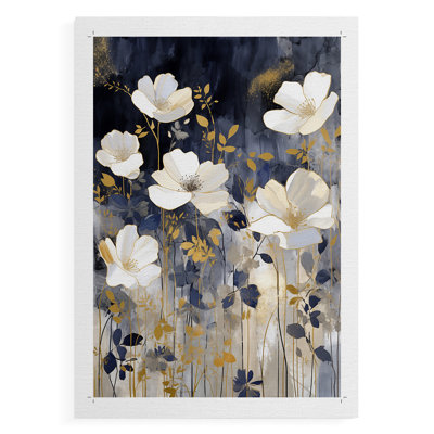 FLORAL Series CCCCL XXXVII - Impression sur toile seulement - NON CADRE