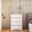 Commode 4 tiroirs sans poignée 25,59 po Ranjan -2033954984