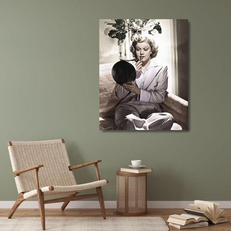 Art sur toile tendue par Red Barrel Studio® Hollywood, H 34 po x l 28 po
