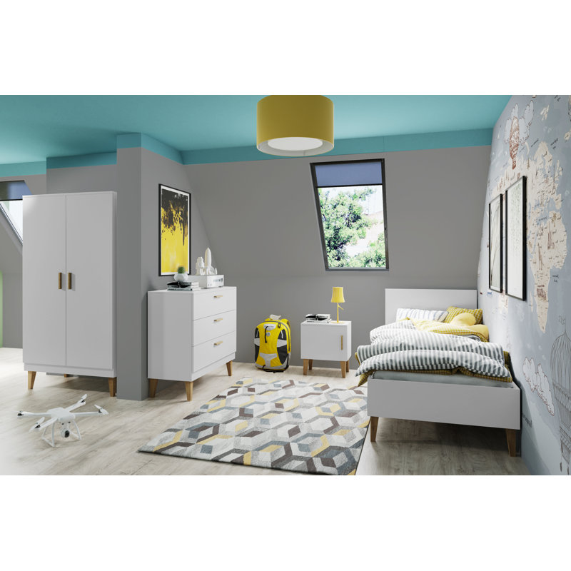 Dekalb European Toddler (80 X 180cm) Standard, White