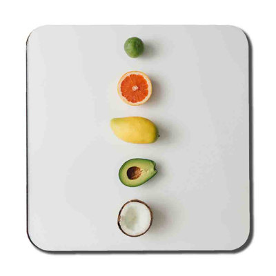 Persei Square 6 Piece Coaster Set