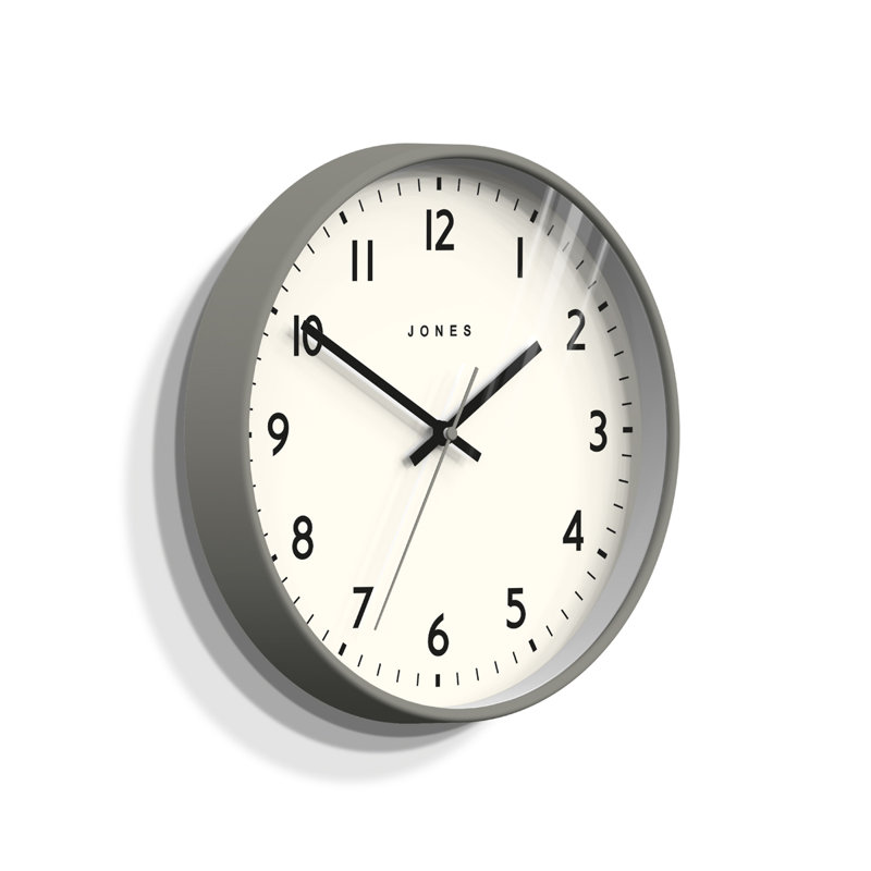 Acrylic Wall Clock, Grey