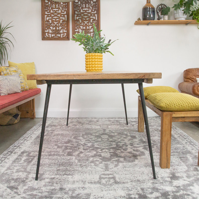 Breuer Moroccan Grey/White Rug, Rectangle 200 x 290cm