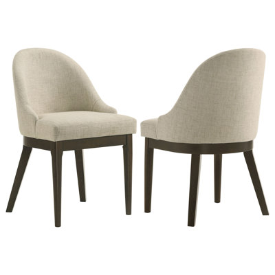 Chaise d'appoint de salle à manger rembourrée Cansler