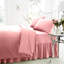 Percale Valance Sheet Polycotton Solid Colour Bed Sheet Single Double King Super King Machine Washable High Quality-19277570-19277566