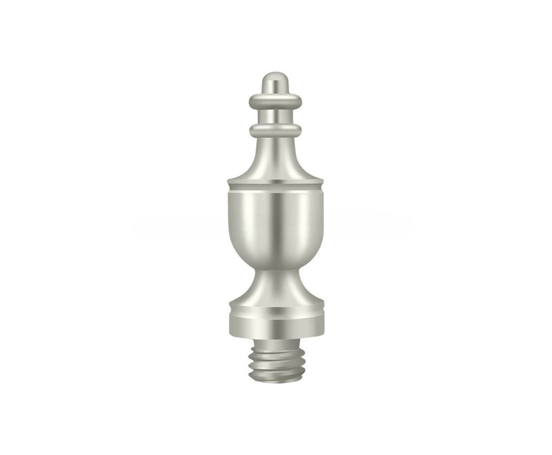 Deltana DSUT14 Urn Tip; Bright Nickel Finish, Polished Nickel