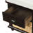Rustic Storage Bench With 3 Drawers And 3 Rattan Baskets-854703848