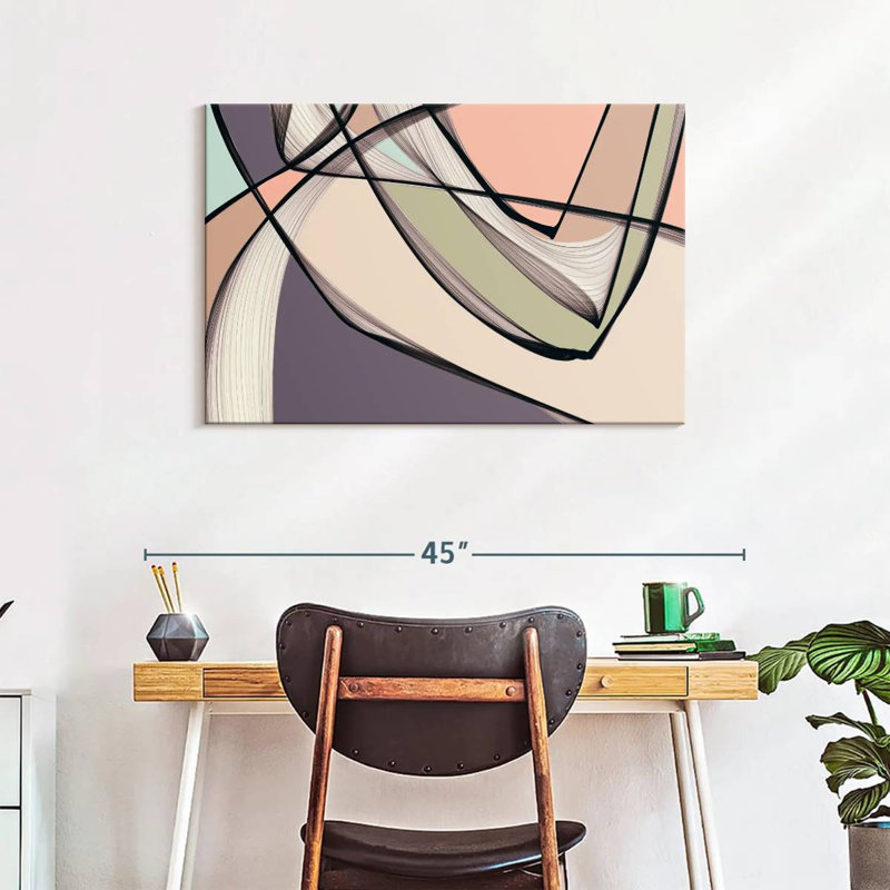 Avery Mid Century Modern Abstract III