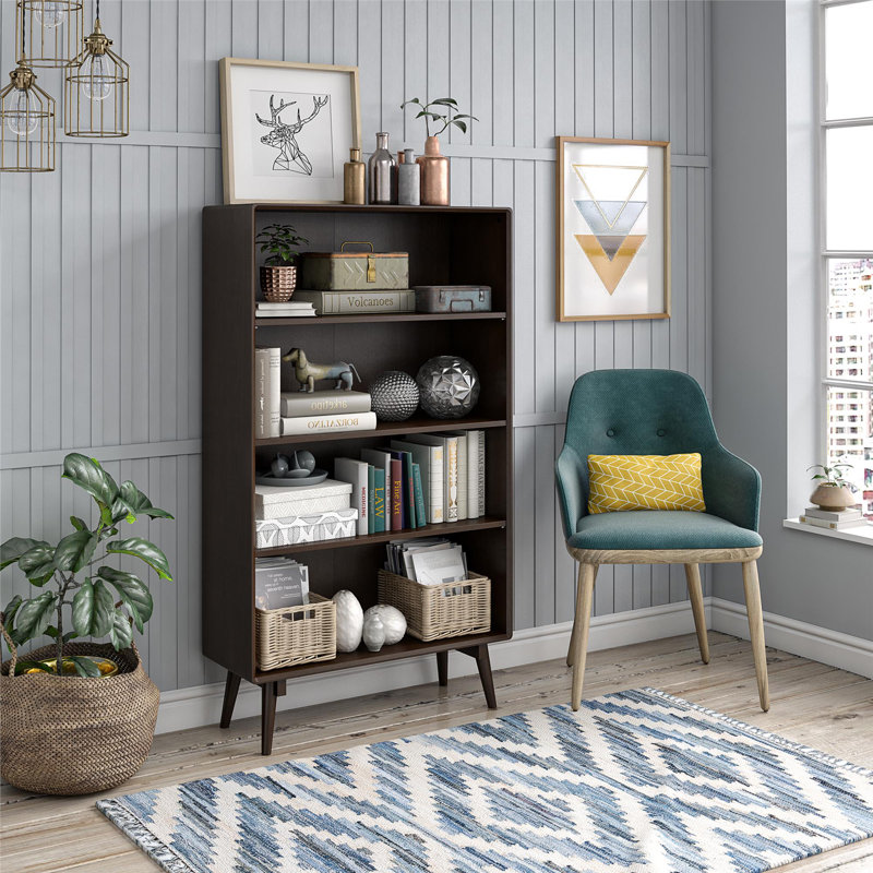 Shepshed 139.19 cm H x 80.01 cm W Standard Bookcase