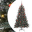 Artificial Christmas Tree with Stand Green-2115383828-2115383835