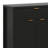 Modern Wave-Pattern Sideboard Cabinet With 2 Drawers And 4 Doors, 3-Level Adjustable Shelves-189754201
