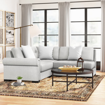 Mosely Upholstered L-Shaped Sectional