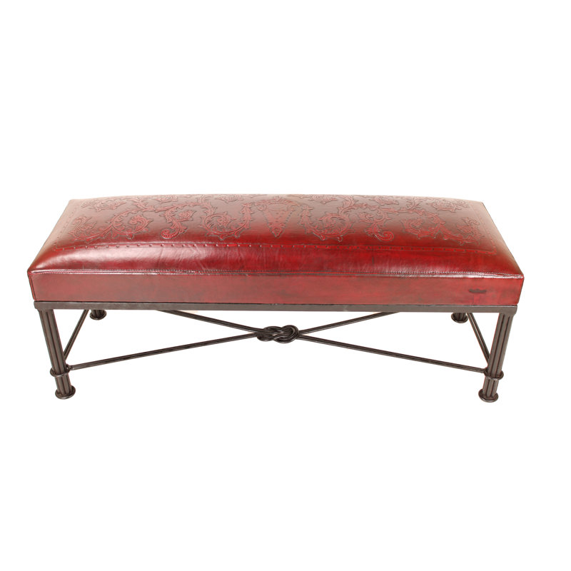 Western Iron Super Bench Colonial Red